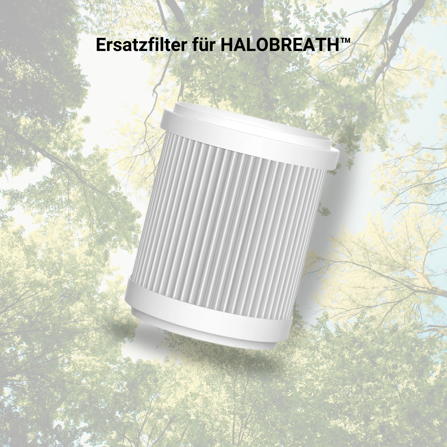 HEPA Ersatzfilter für HALOBREATH (für 6 Monate bei tägl. Nutzung)