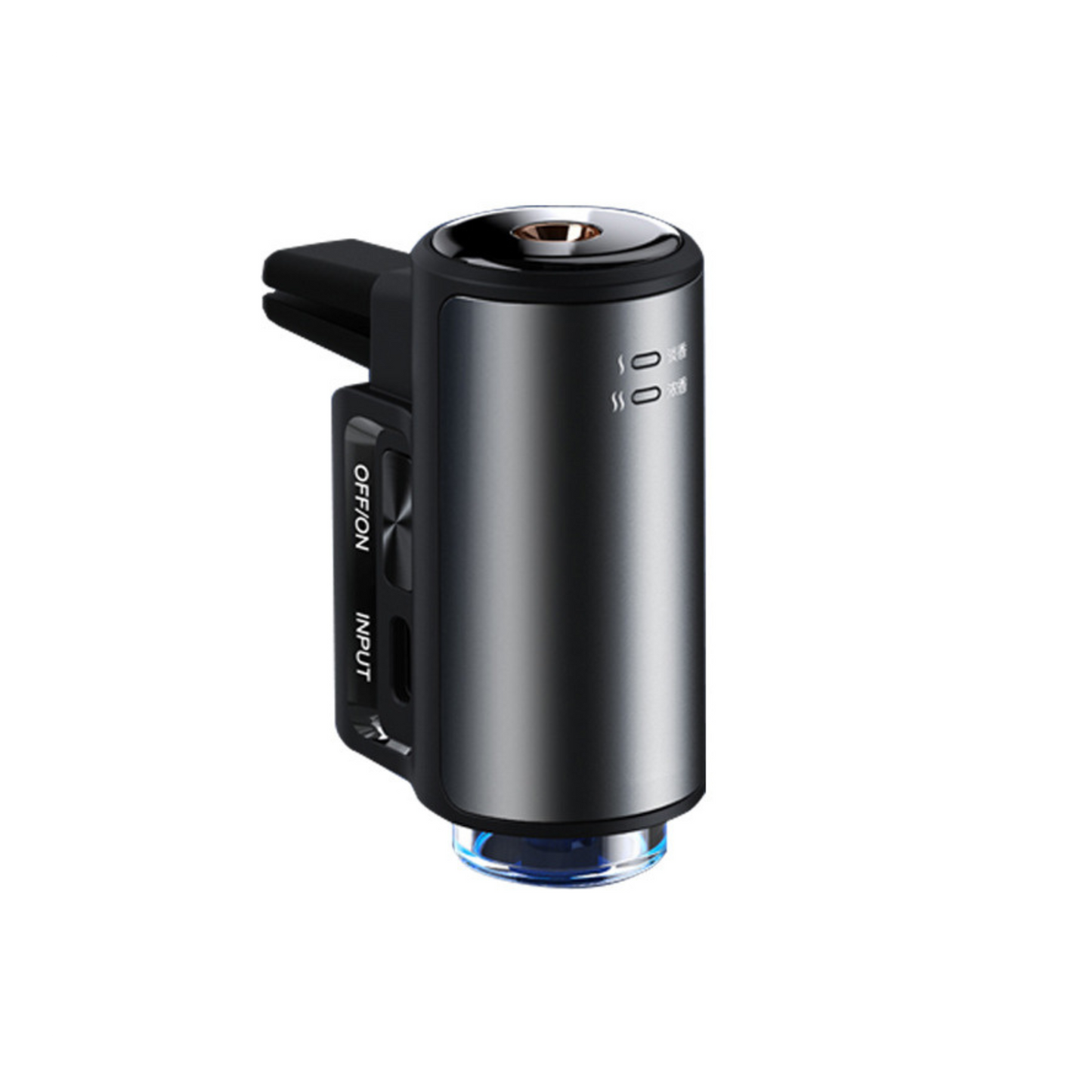 Caroma – fürs Auto: Diffuser für Duftöle (inkl. 3 Duftampullen) – 3 cm