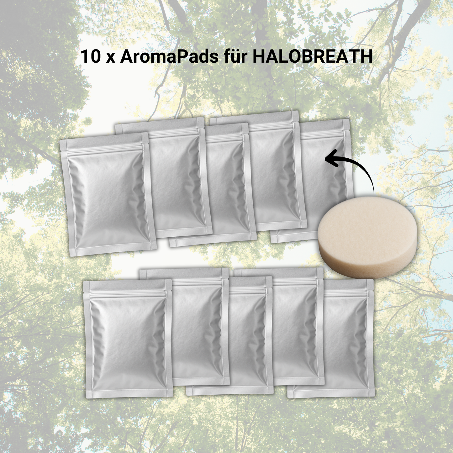 AromaPads – 10 Stk. Trägertabletten für Duftöle