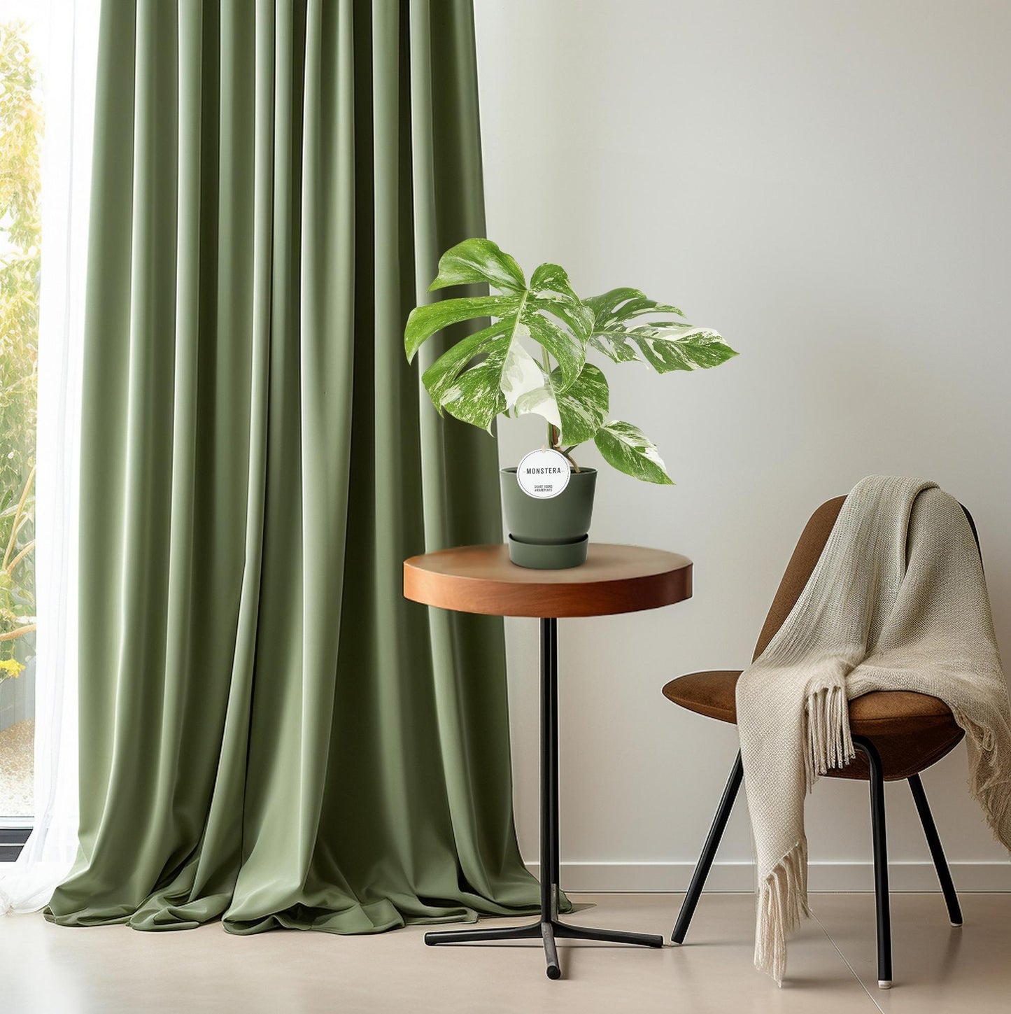 Monstera Deliciosa "Variegata" 45 cm