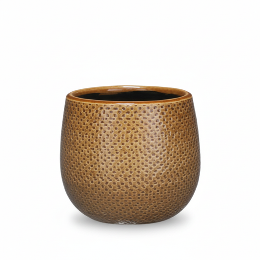 Topf "Gabriel" ocker D14 x H15