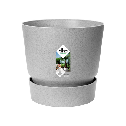 Topf D14 x H13 grau "Greenville Round" (elho)